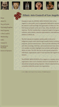 Mobile Screenshot of ethnicartscouncil.org